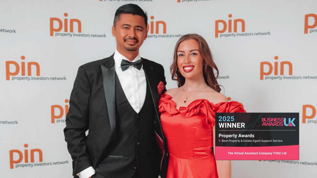 TVAC Wins “Best Property & Estate Agent Support Service” UK 2025
